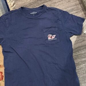 Vineyard Vines Men's Classic Navy Tee